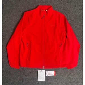 Chick-fil-A Tatum Jacket Red Womens Small Uniform OOBE Logo Full Zip Thermal